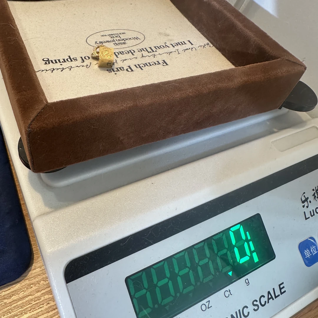 足金精品工艺吊坠