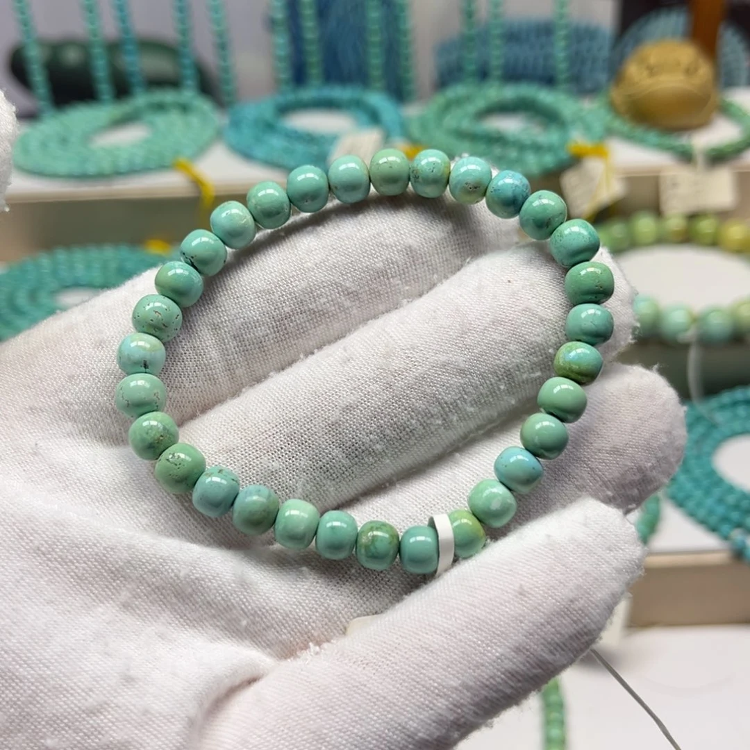 绿松石未镶嵌手链