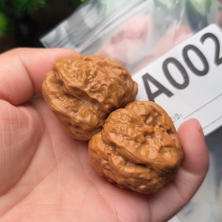 桃核把件核桃蛤蟆头37