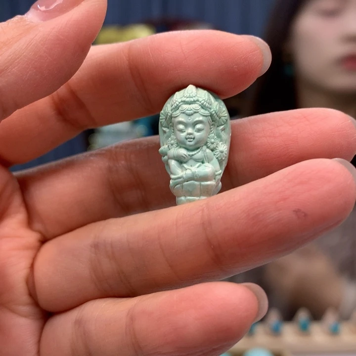 绿松石未镶嵌配饰
