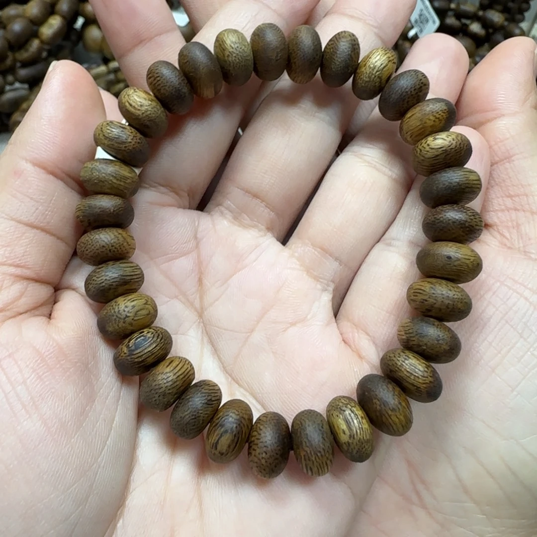 手串沉香乌身多样性发货一条卡10-7克