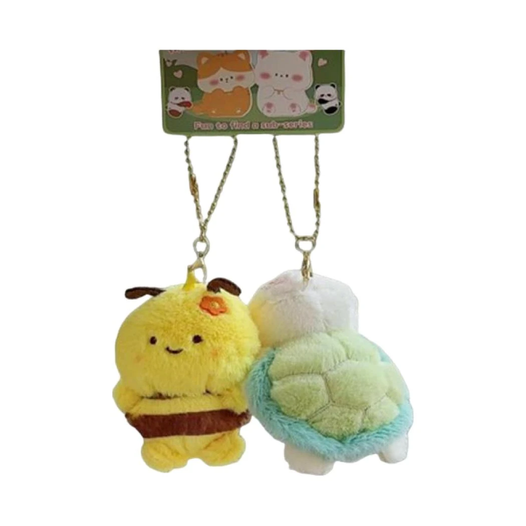 动物对对装-龟蜜公仔挂件