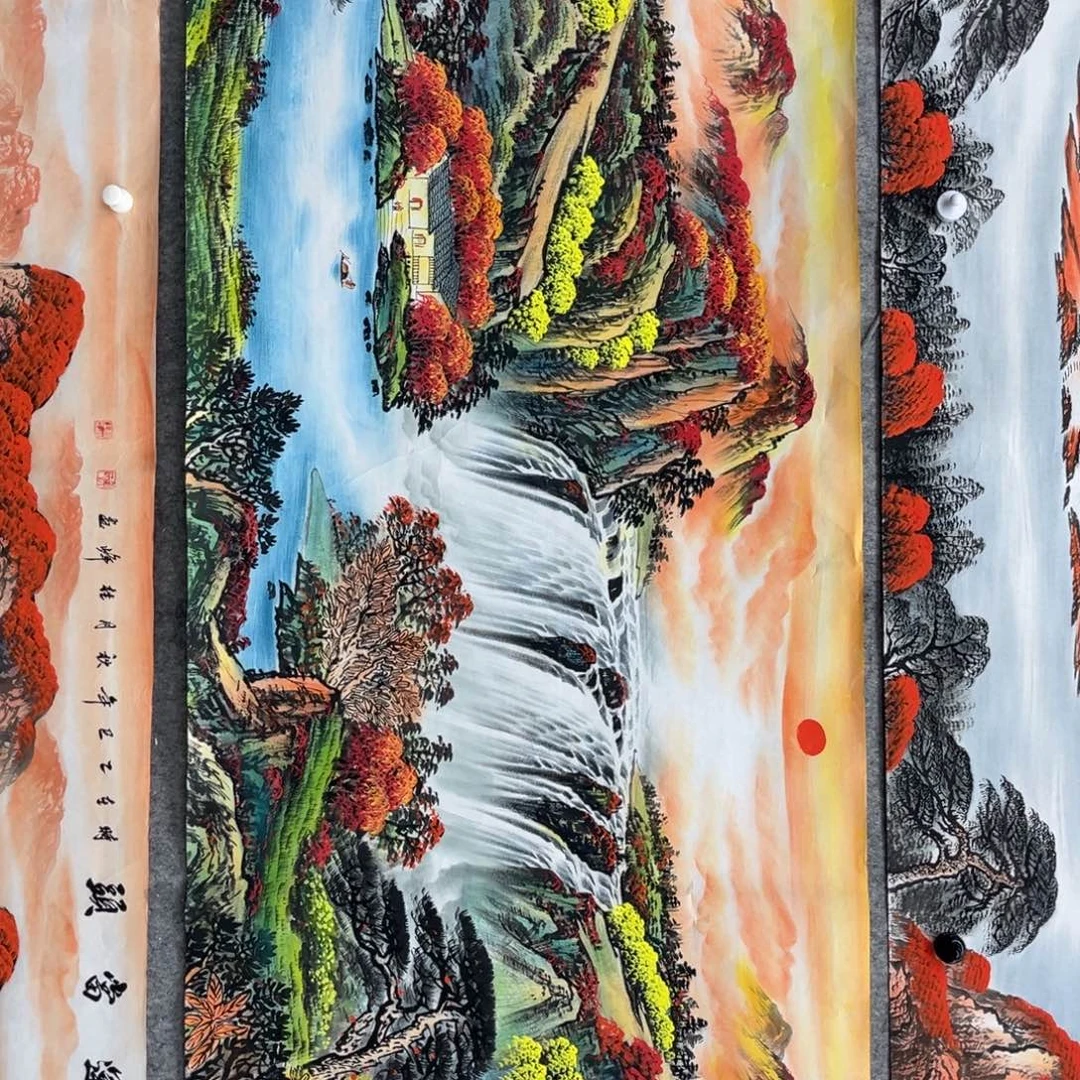 ～***江国画明月的直播间 旭日东升