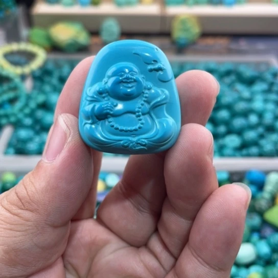 未镶嵌菱锰矿珠宝半成品