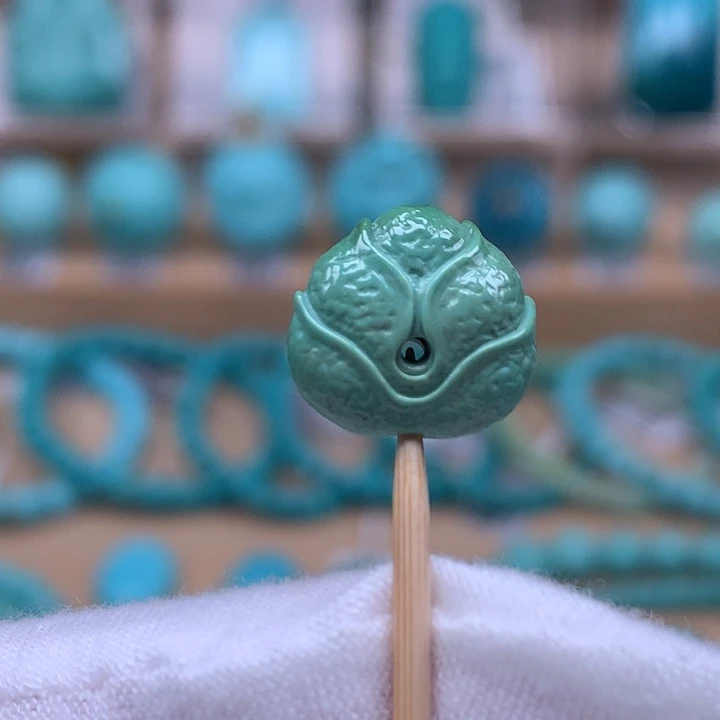 未镶嵌绿松石珠宝奇石