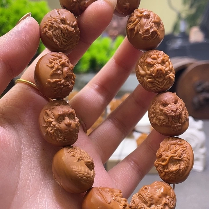 橄榄核吊坠橄榄核雕