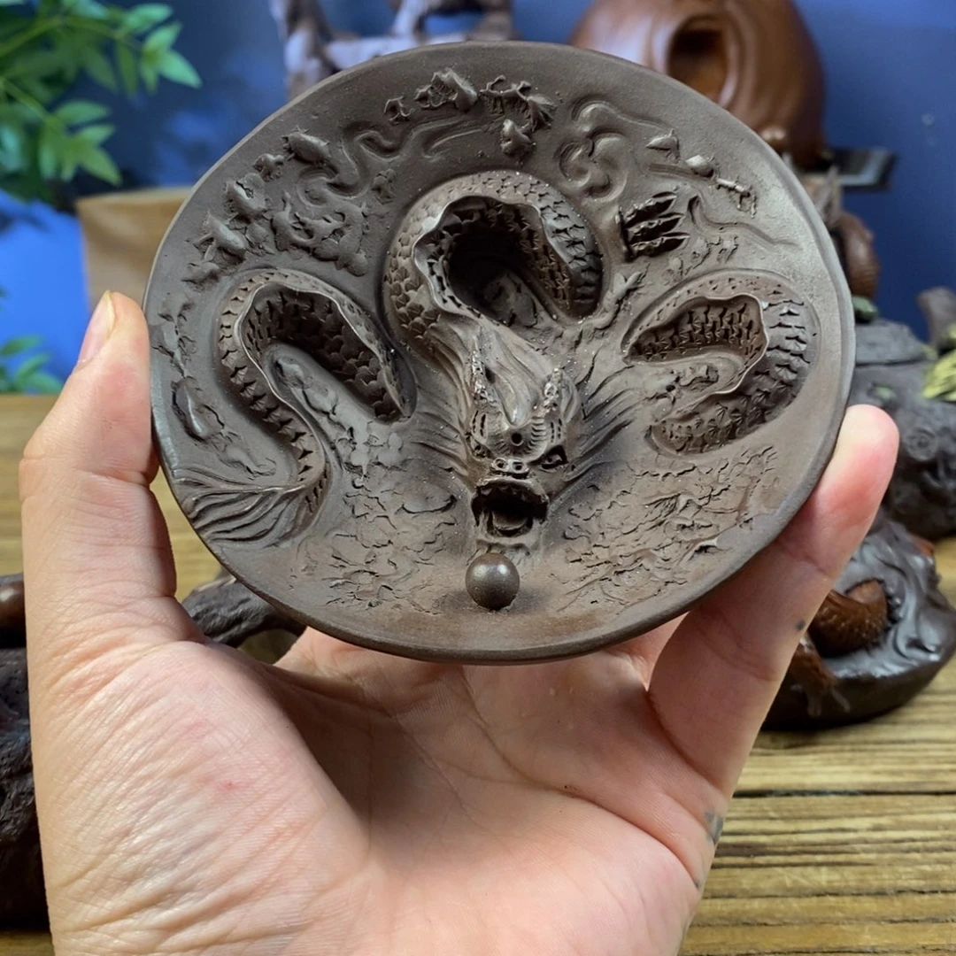 茶壶紫砂紫砂 龙杯