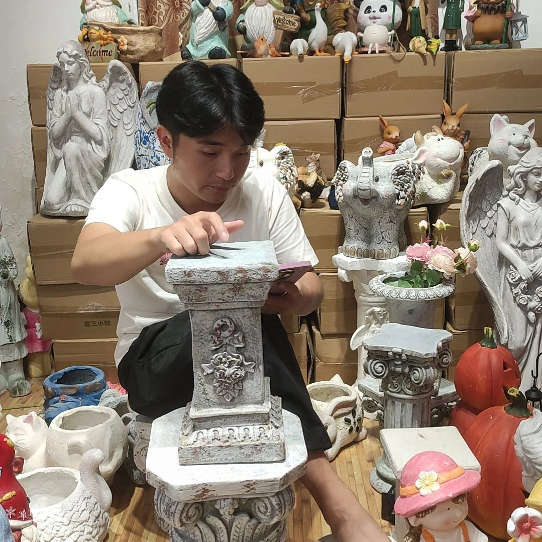 合成树脂复古30厘米罗马柱
