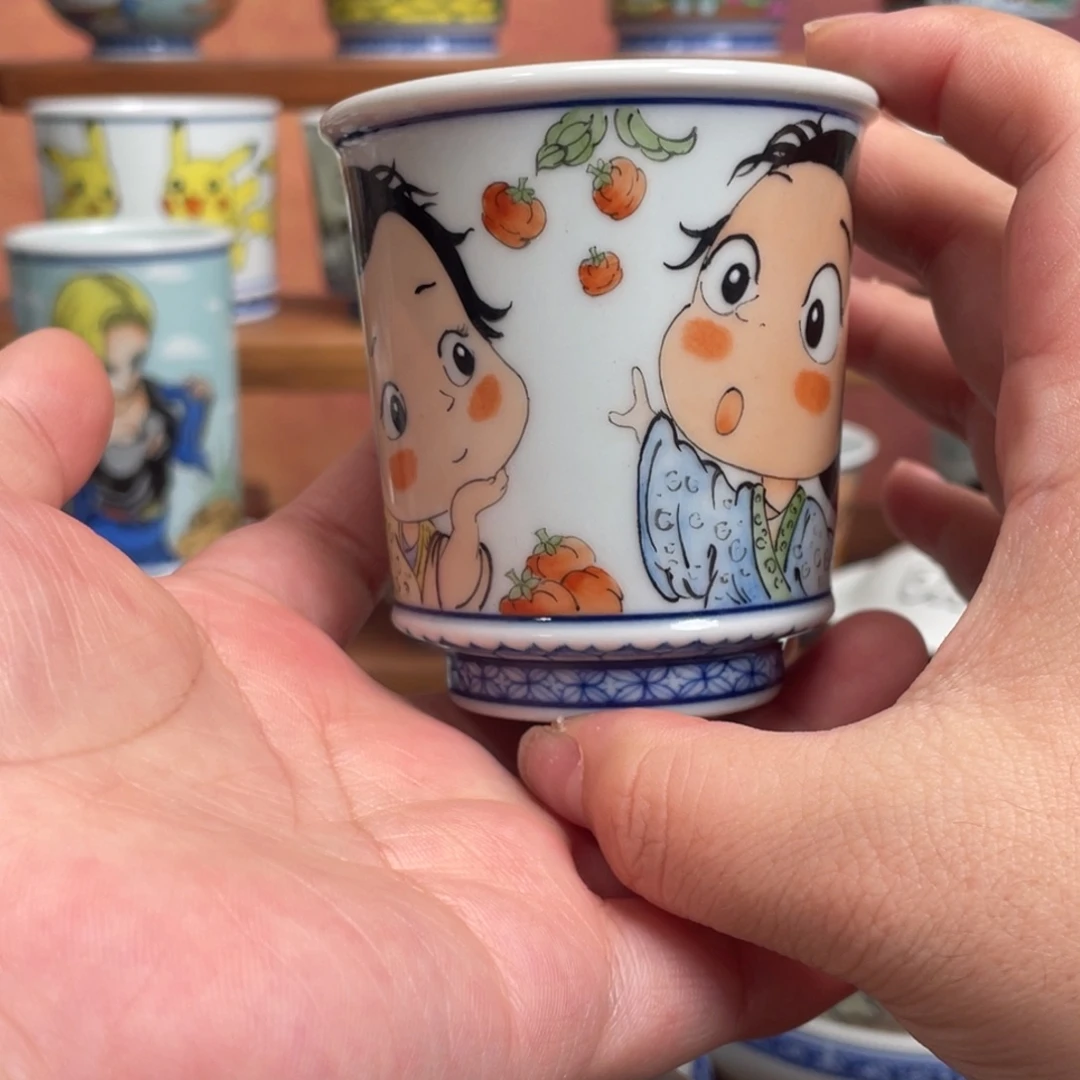 李****宫九陶瓷手绘杯子