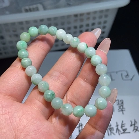未镶嵌手串翡翠翡翠