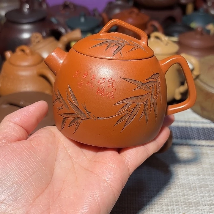 紫砂茶壶原矿宜兴紫砂