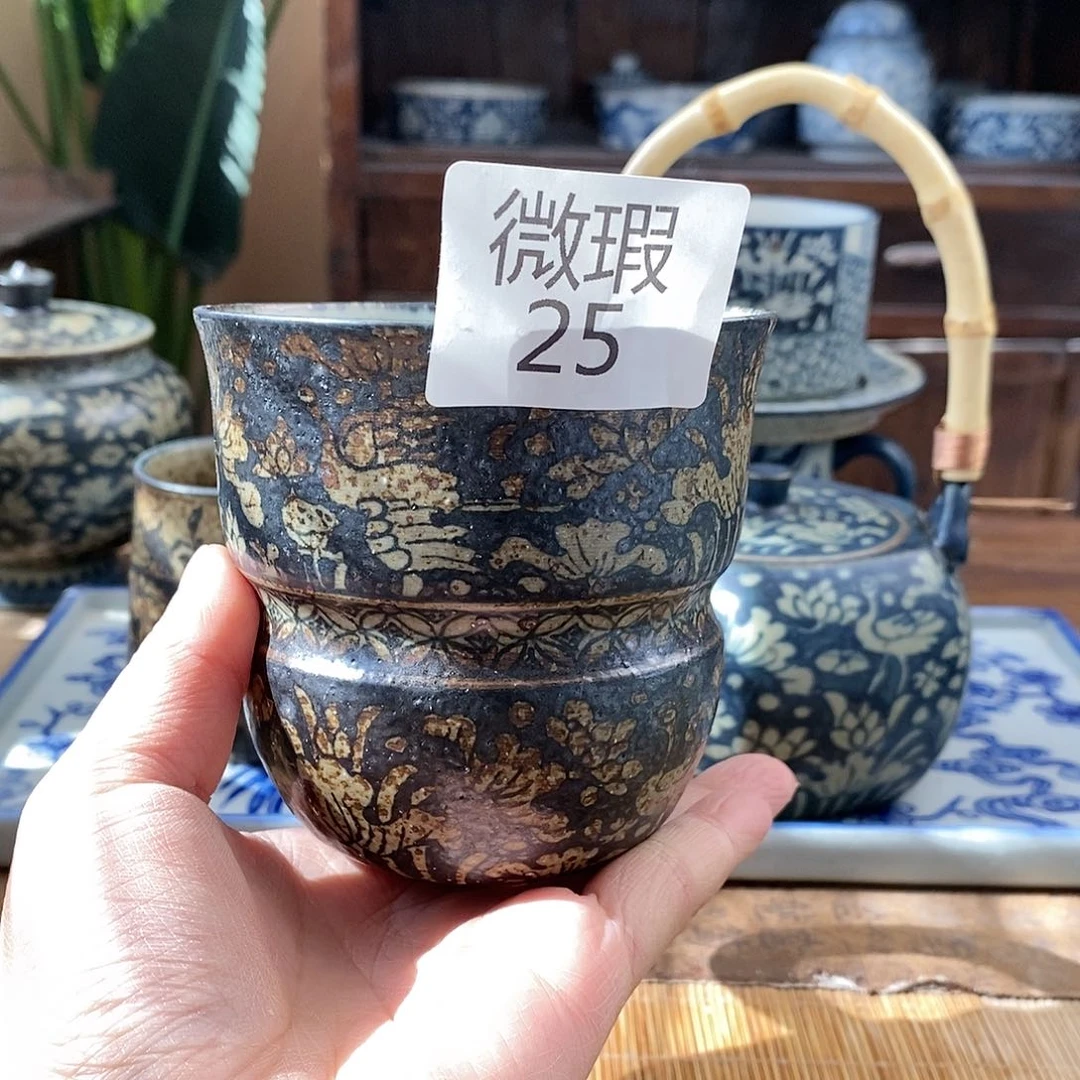 水*手工手绘青花陶瓷