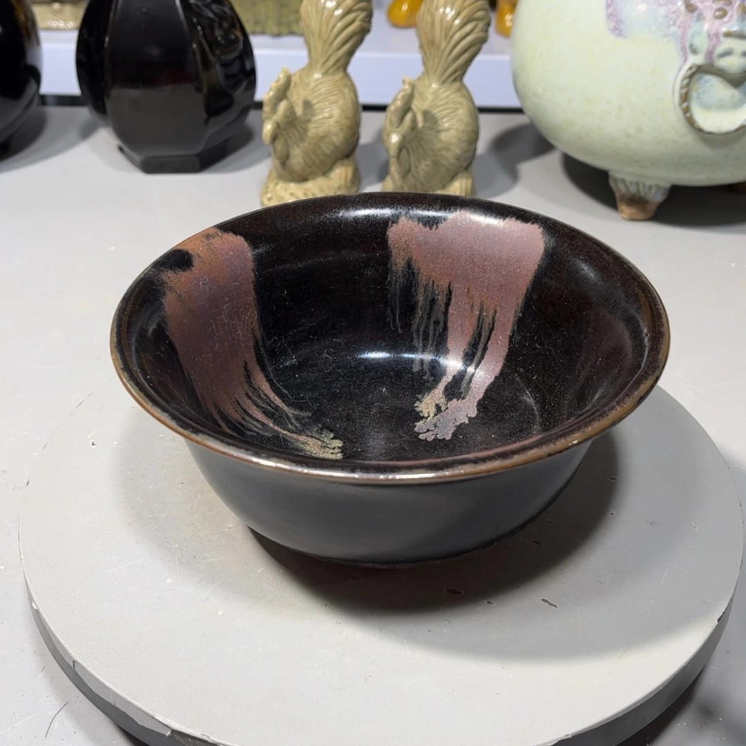 瓶黑唐钧碗品相完美
