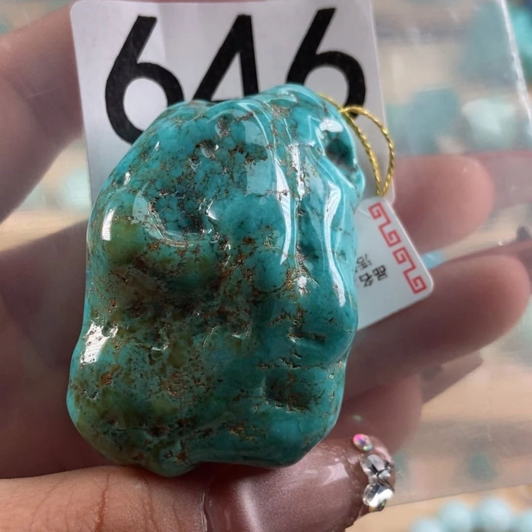 绿松石珠宝奇石未镶嵌