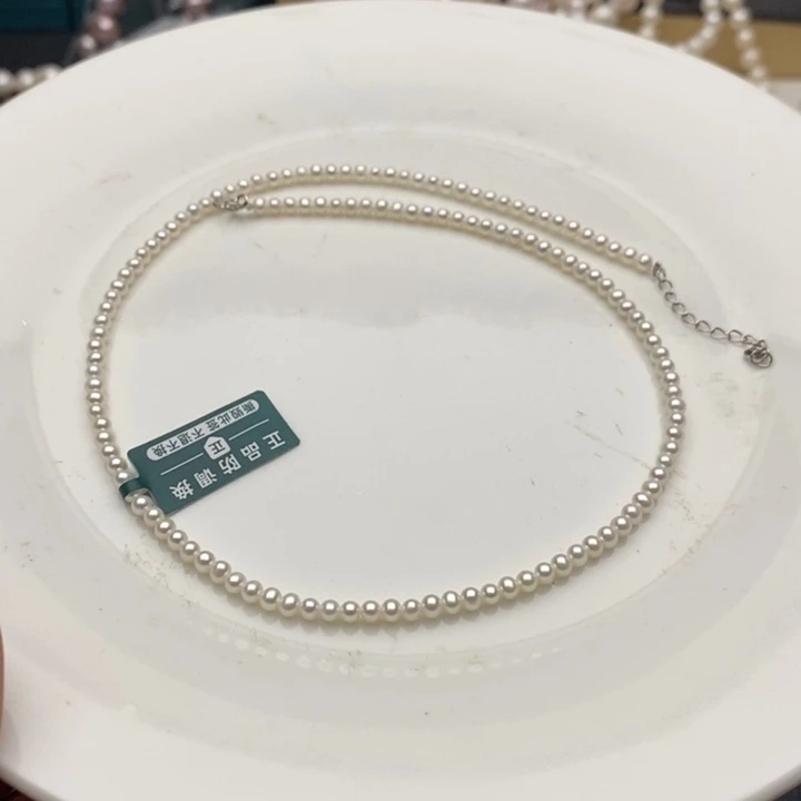 淡水珍珠未镶嵌颈饰024