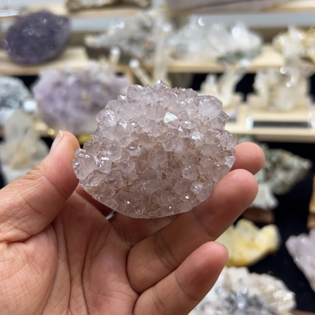 水晶未镶嵌珠宝半成品