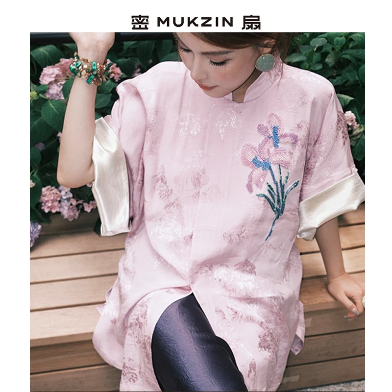 「旗开得胜」夏季中国风薄款新中式氅衣M253B11192350