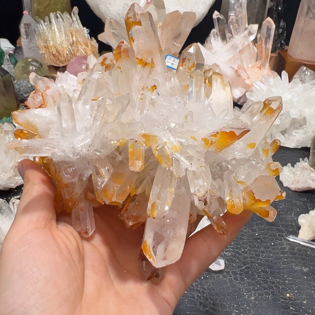 文***委未镶嵌珠宝半成品水晶