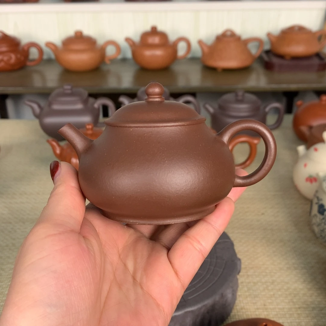 紫砂茶壶薄胎容量140