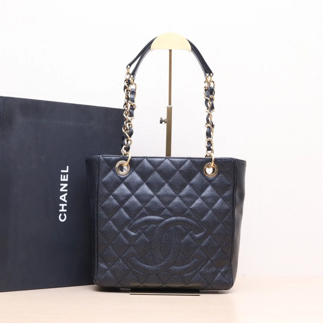 95新 Chanel/香奈儿 小花Jerry P205437210 PST 手提 TOTE 16开