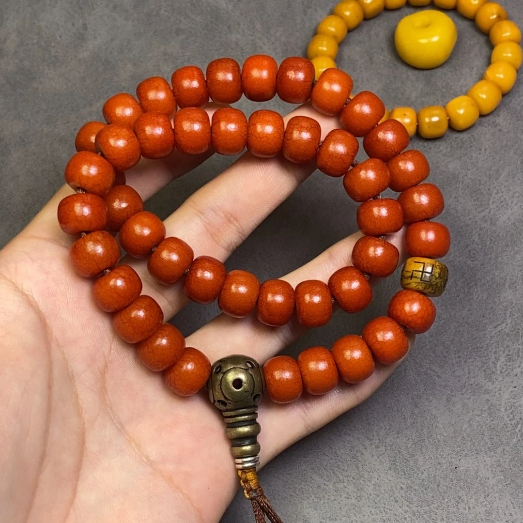 启***发菩提根/象牙果吊坠