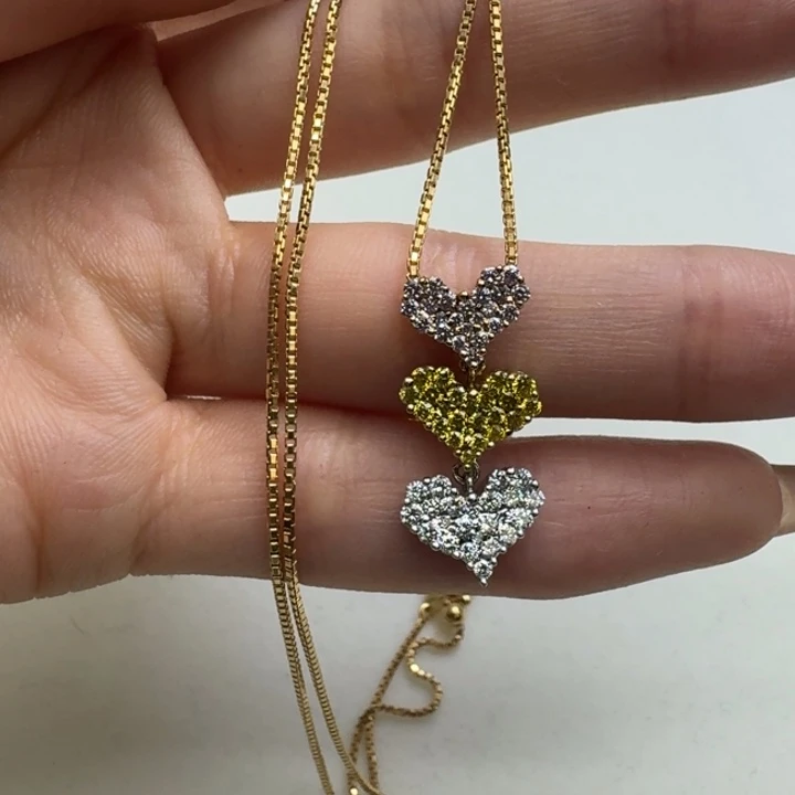 颈饰钻石未镶嵌成品