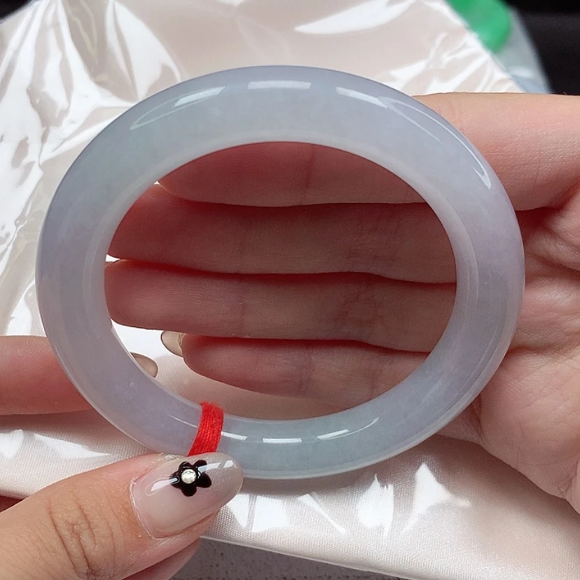 【闪购商品】翡翠手镯未镶嵌55圈冰胶圆条冰月光