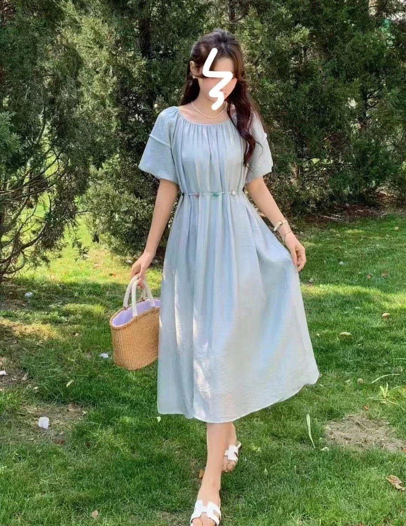 杨哥严选夏季新款宽松连衣裙623