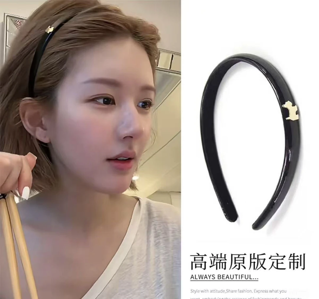 露思同款时尚百搭头饰丝绒少女风复古风复古宫廷简约风发箍