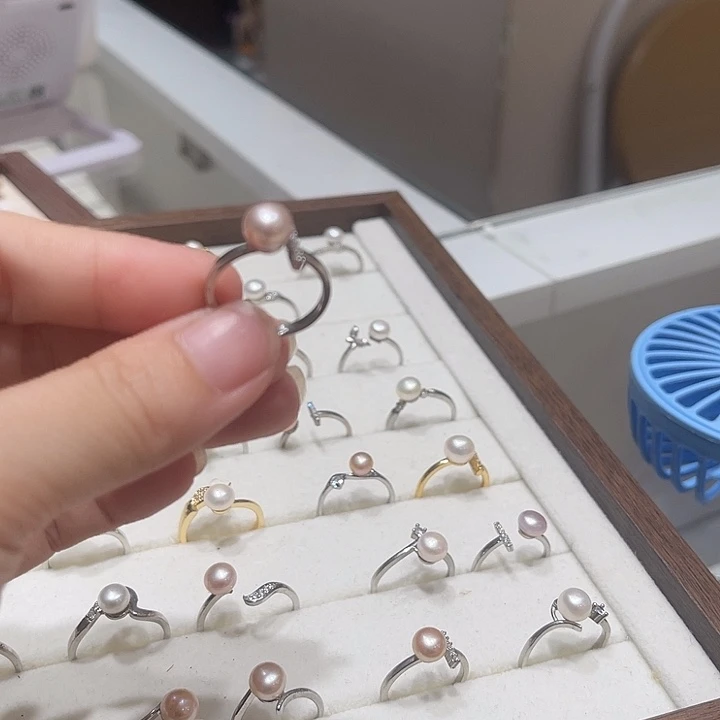 戒指淡水珍珠未镶嵌
