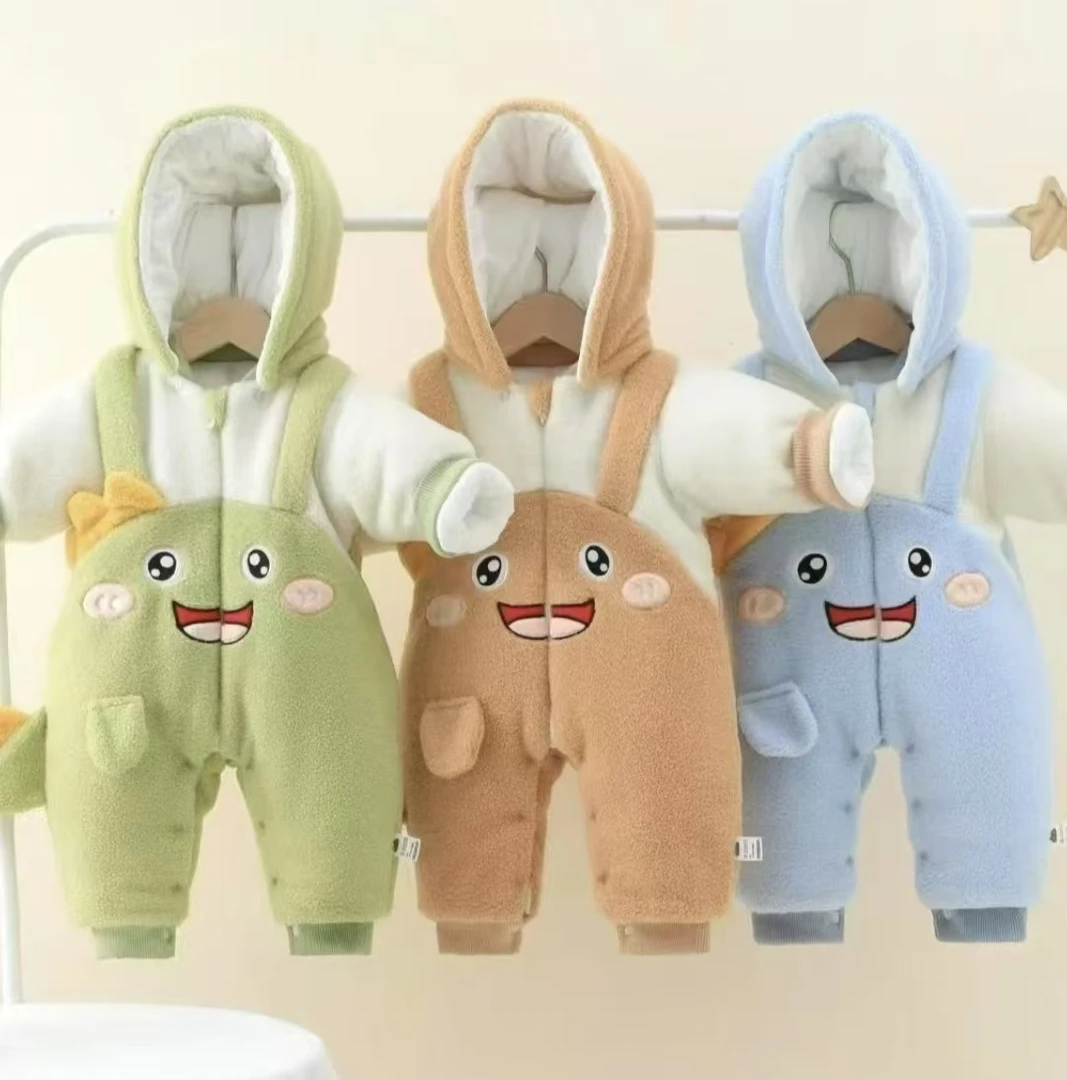 015加厚冬季恐龙花花棉服