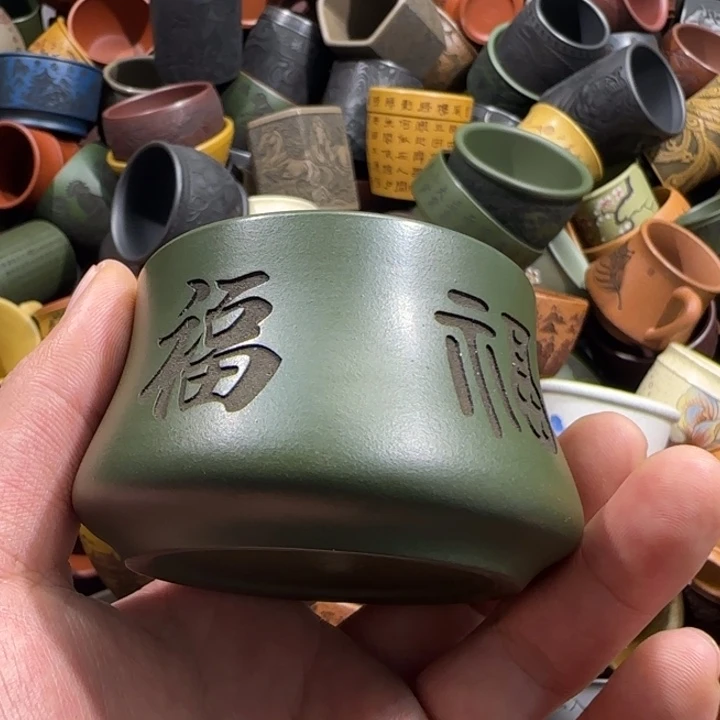茶杯紫砂全手工制作工艺