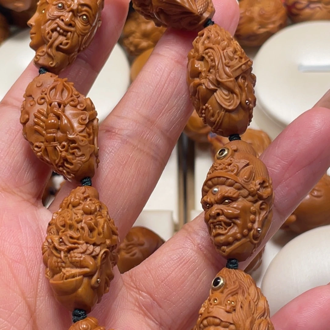 橄榄核手串/手链五色财神橄榄核手串