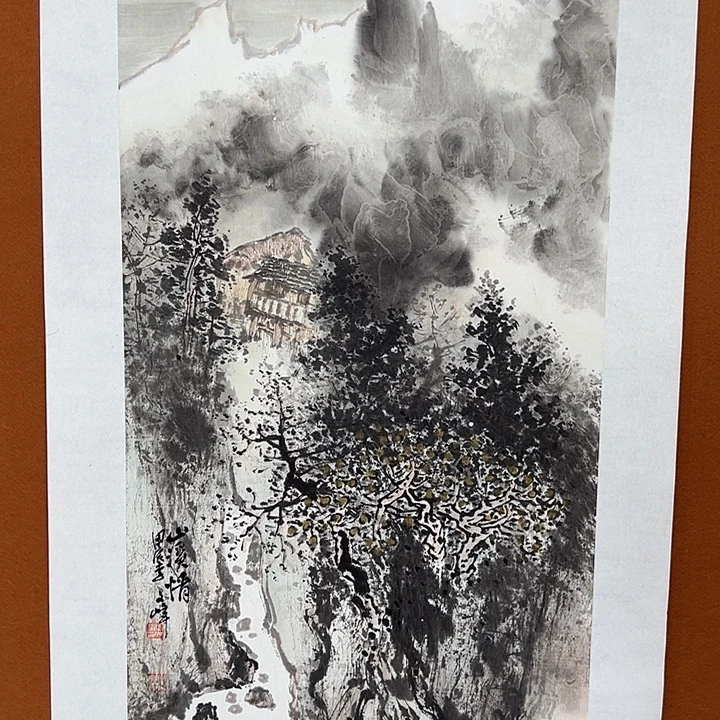 国画李文峰的作品