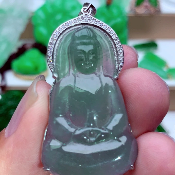 吊坠(不含链)未镶嵌翡翠