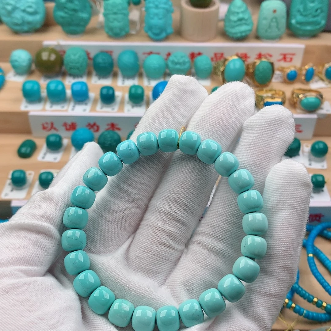 绿松石未镶嵌珠宝奇石8.6