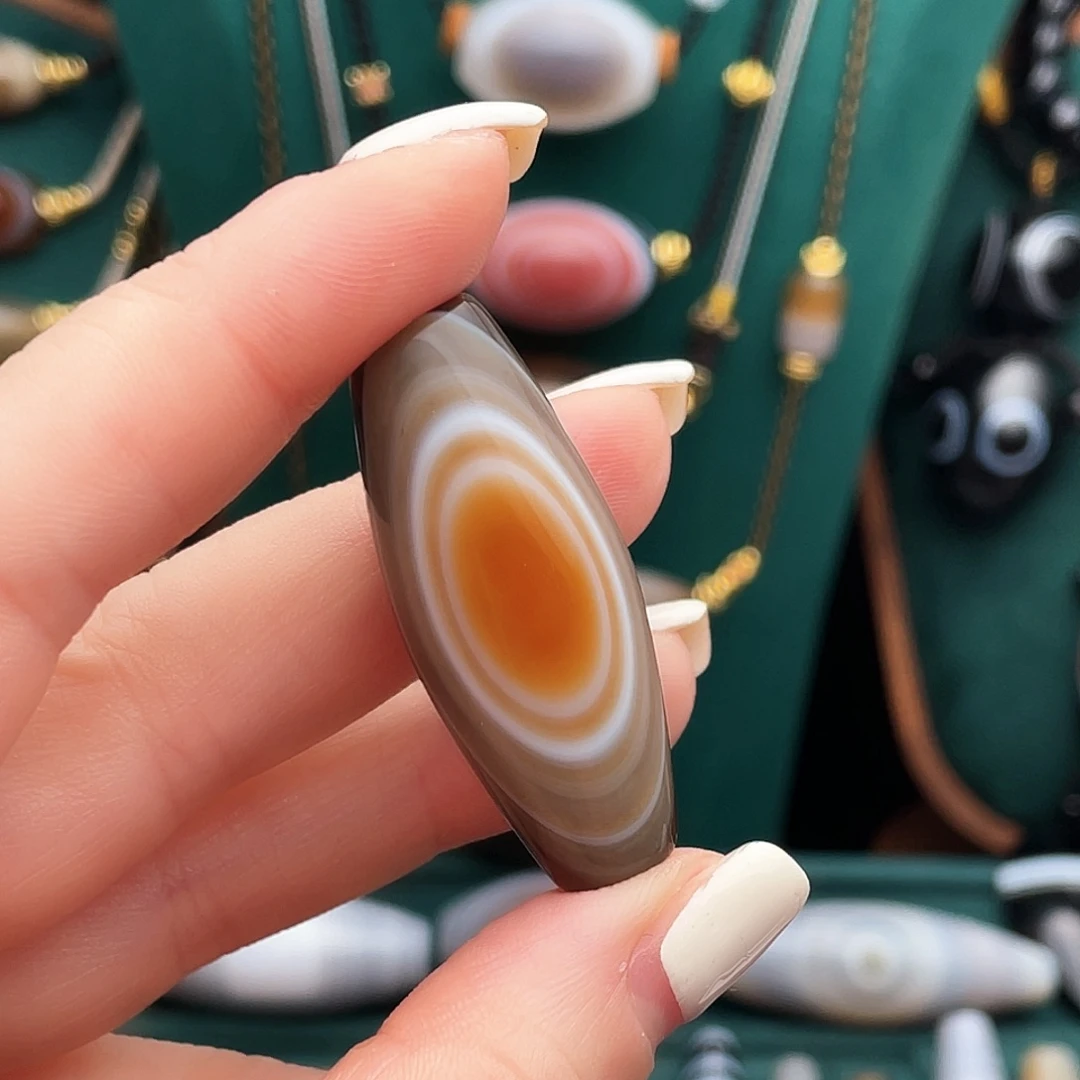 未镶嵌玛瑙/玉髓珠宝半成品