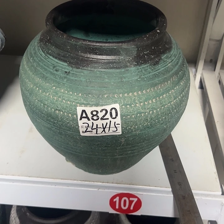 粗陶盆默认打孔高24口14