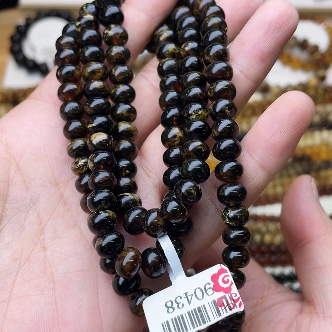 裸石琥珀未镶嵌八90438