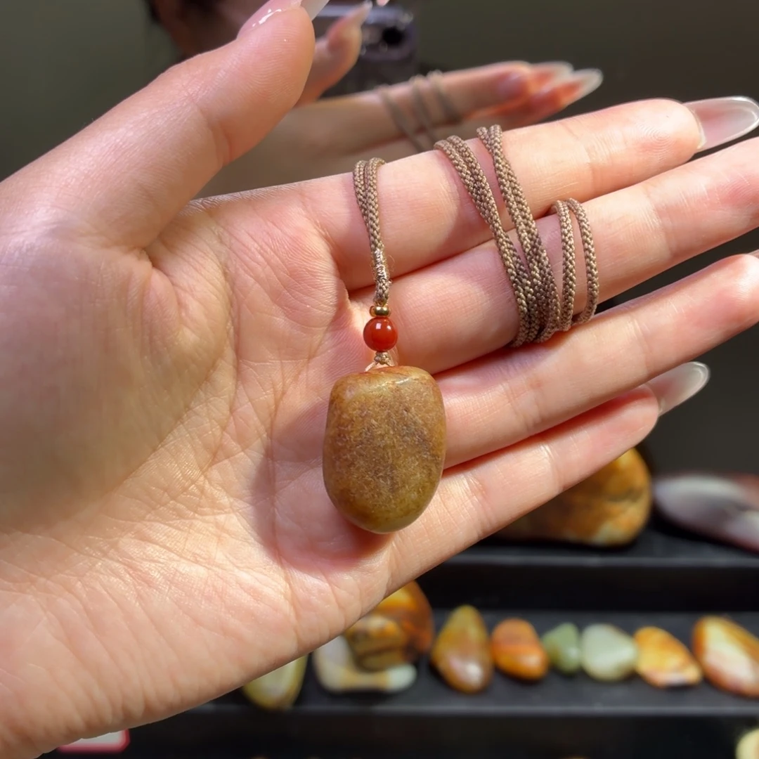 和田玉未镶嵌挂件15