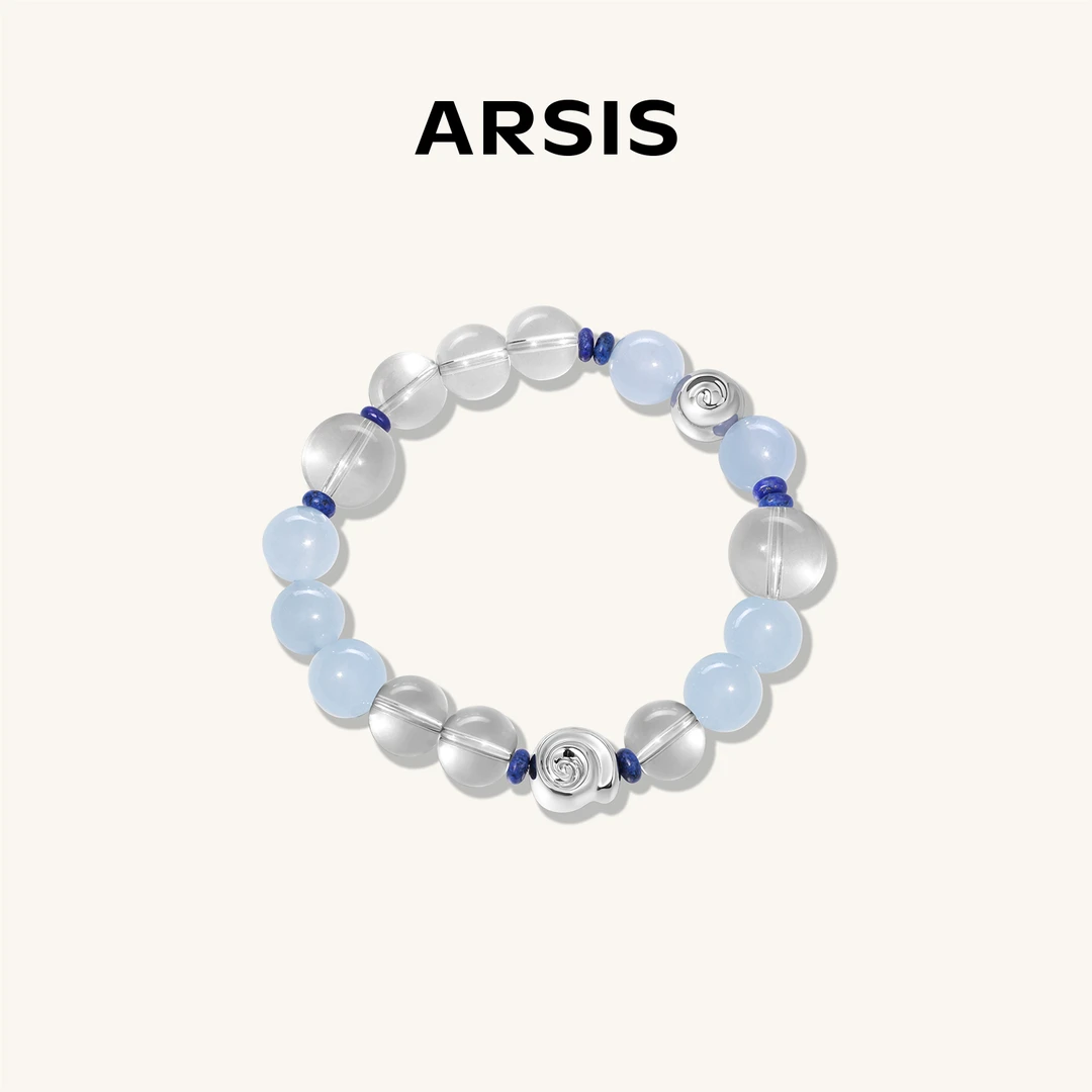 铜合金手链 ARSIS【新品】曦海冰蓝手链