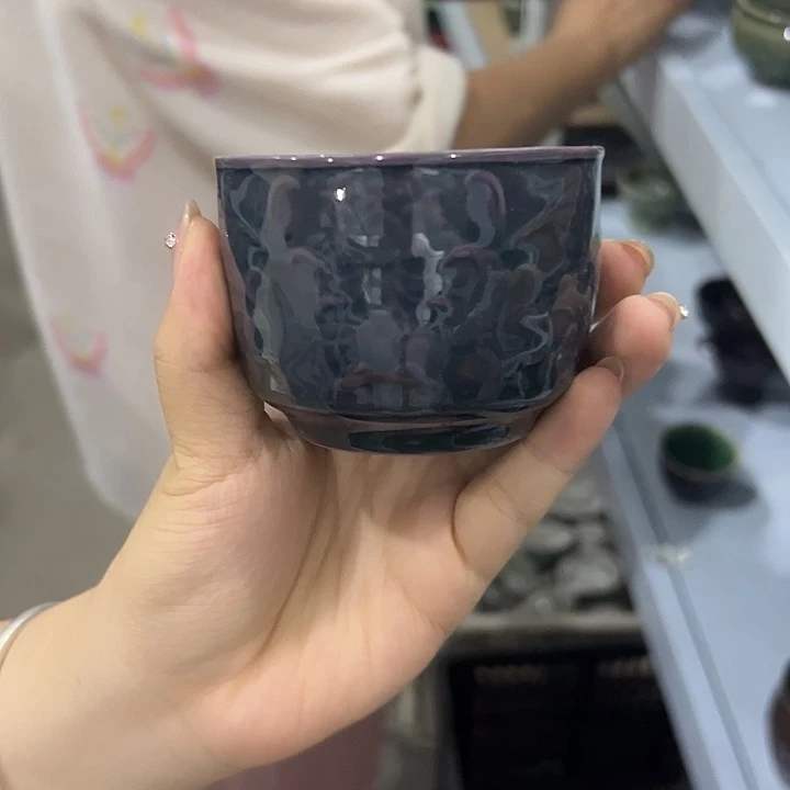 龙泉云间青瓷小米茶器