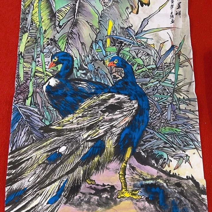 国画老师纯手绘作品欣赏