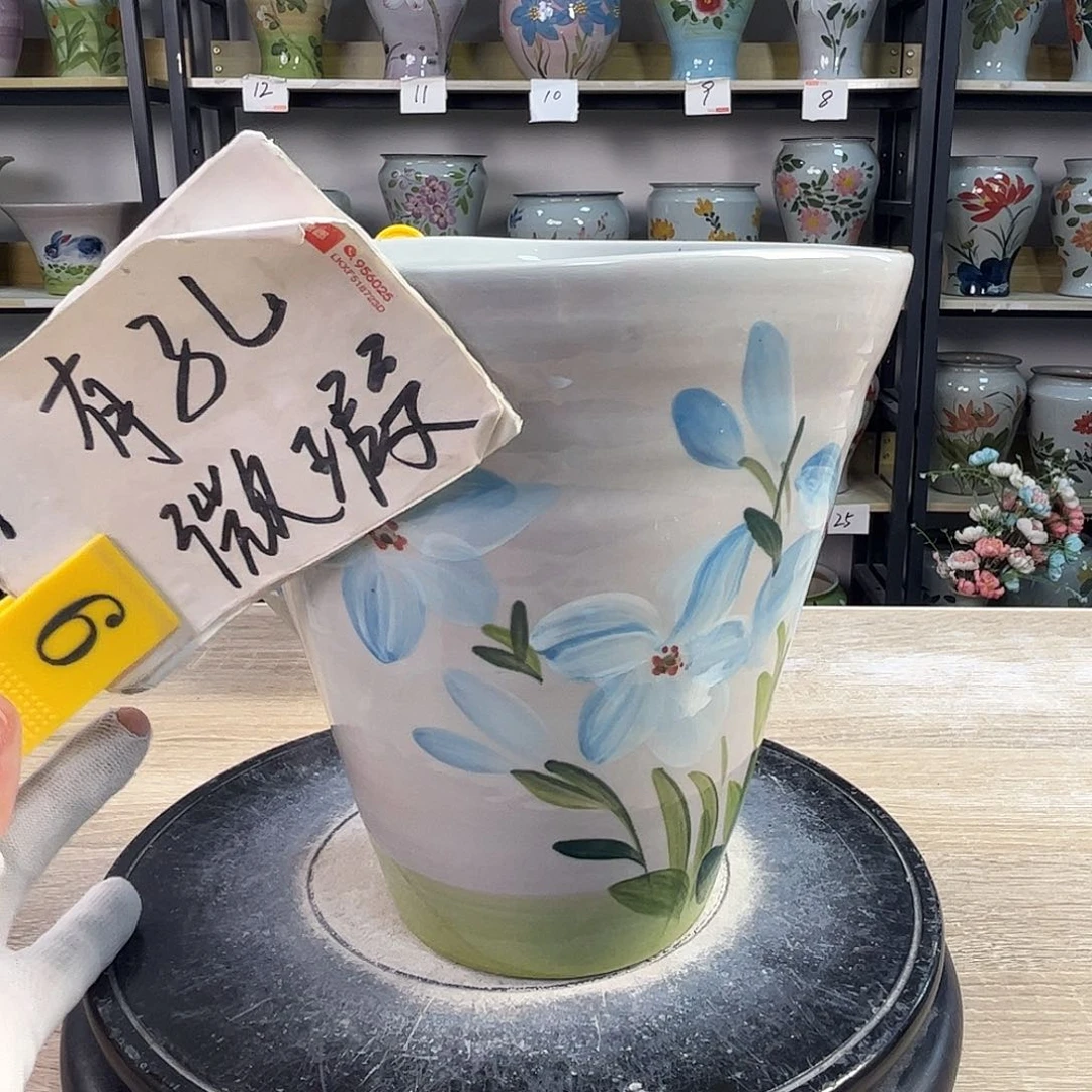 罐1tc景德镇陶瓷花盆