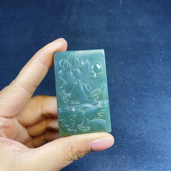 白玉菩提把件精选