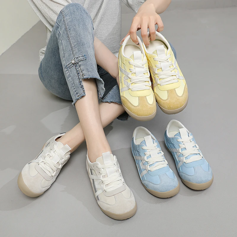 【郝晨专属】阿比让真皮时尚潮流内增高百搭舒适软底透气休闲女鞋