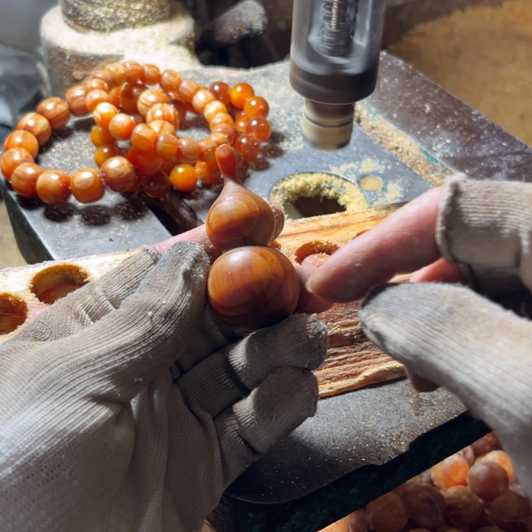 松木（琥珀木）手串/手链葫芦