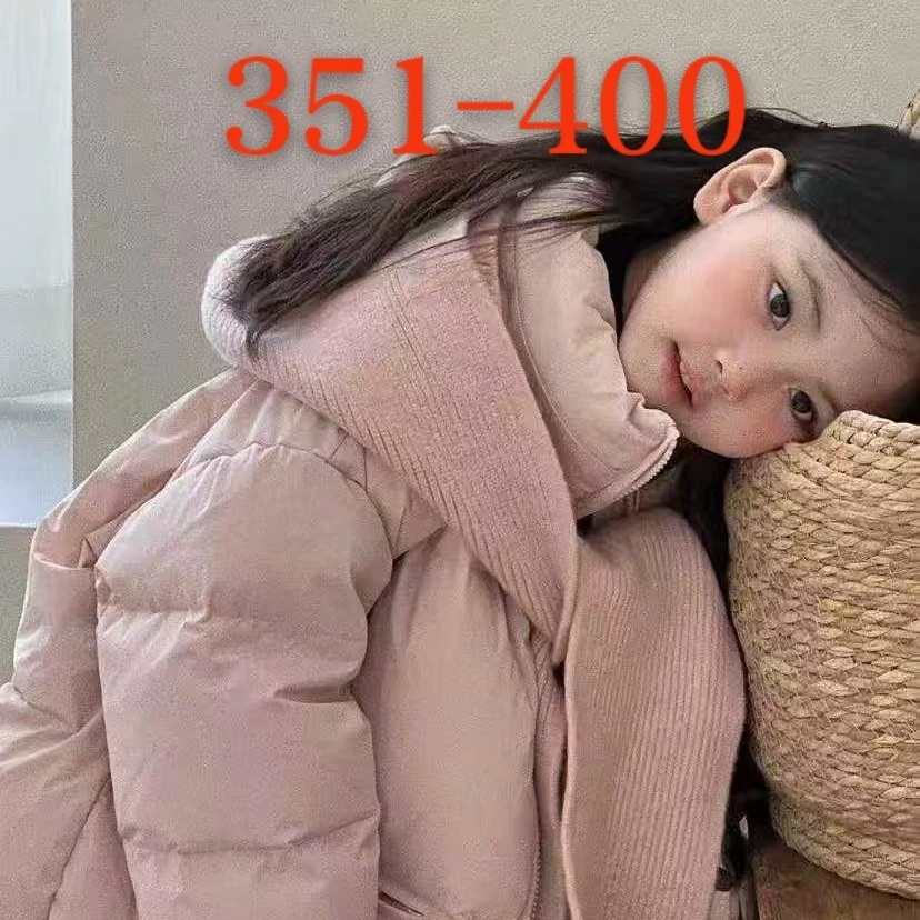 甩（351-400）儿童秋季卫衣圆领洋气时尚中大童休闲加厚保暖中长款