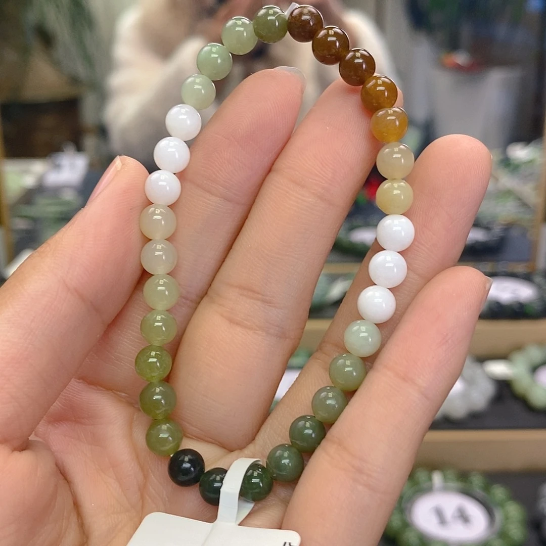 未镶嵌手串和田玉