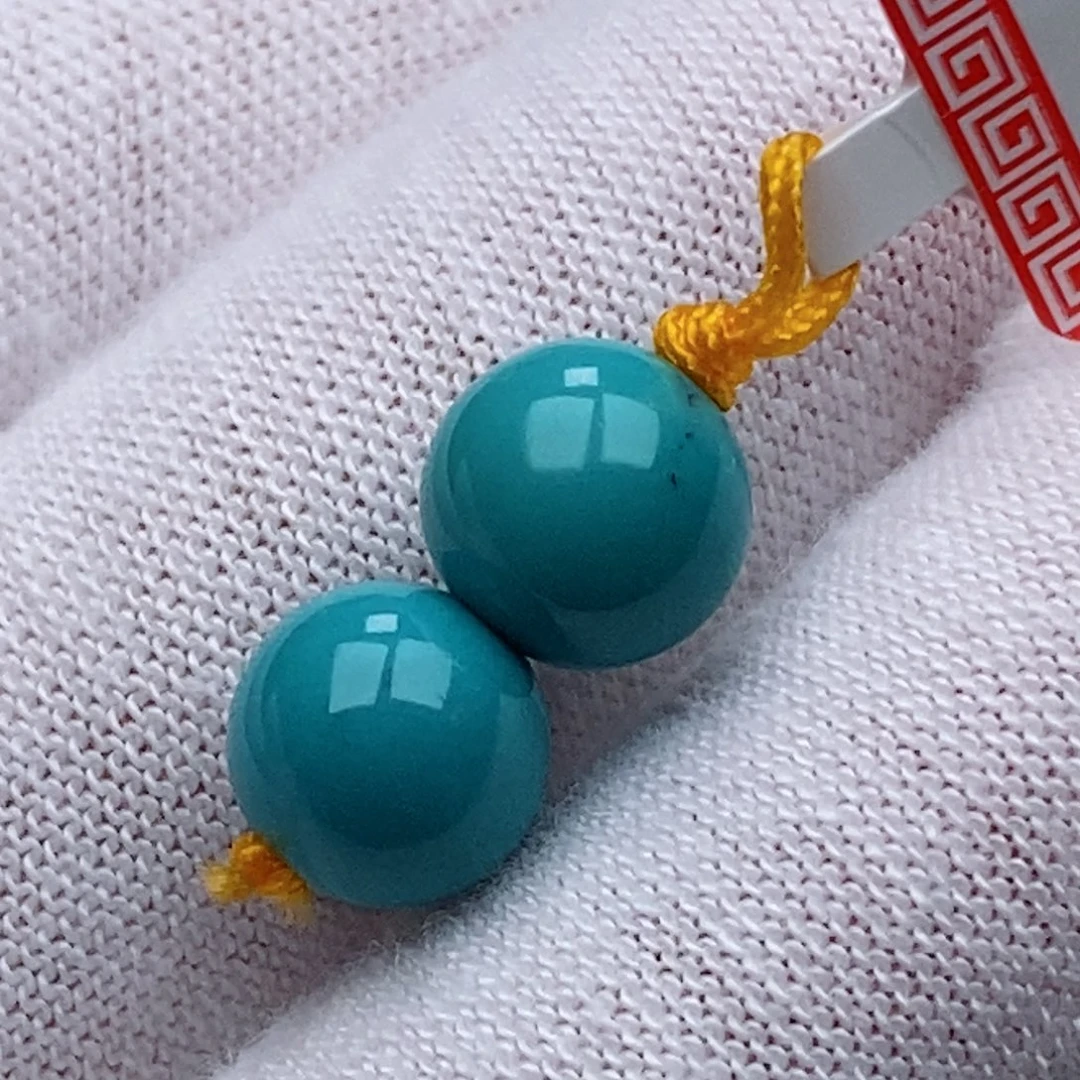 未镶嵌绿松石珠珠